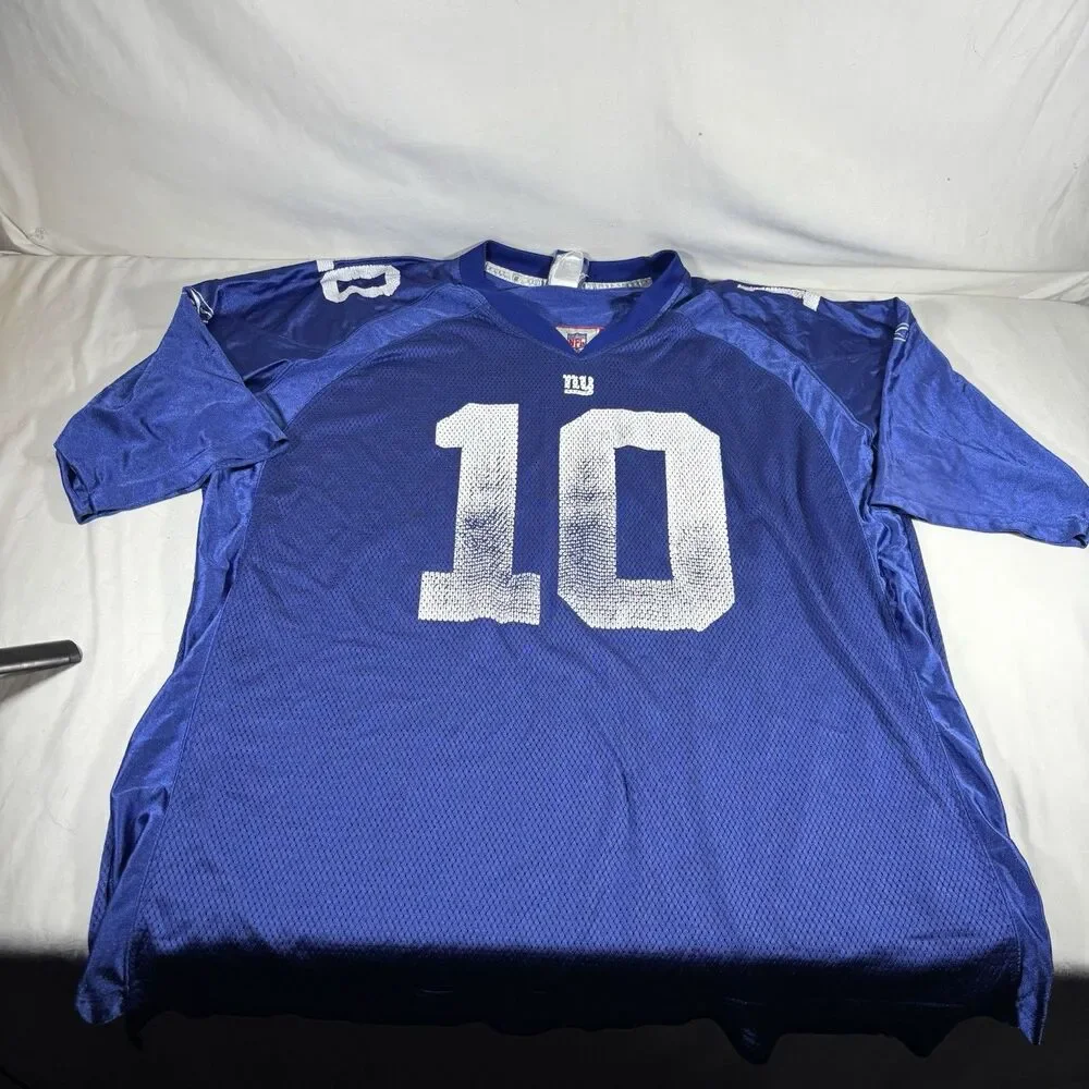 Reebok New York Giants Eli Manning #10 Jersey Blue NFL